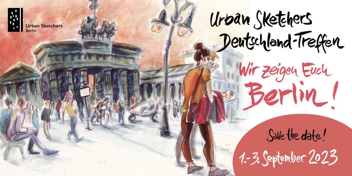 7. Urban Sketchers-Deutschland-Treffen 2023 in Berlin