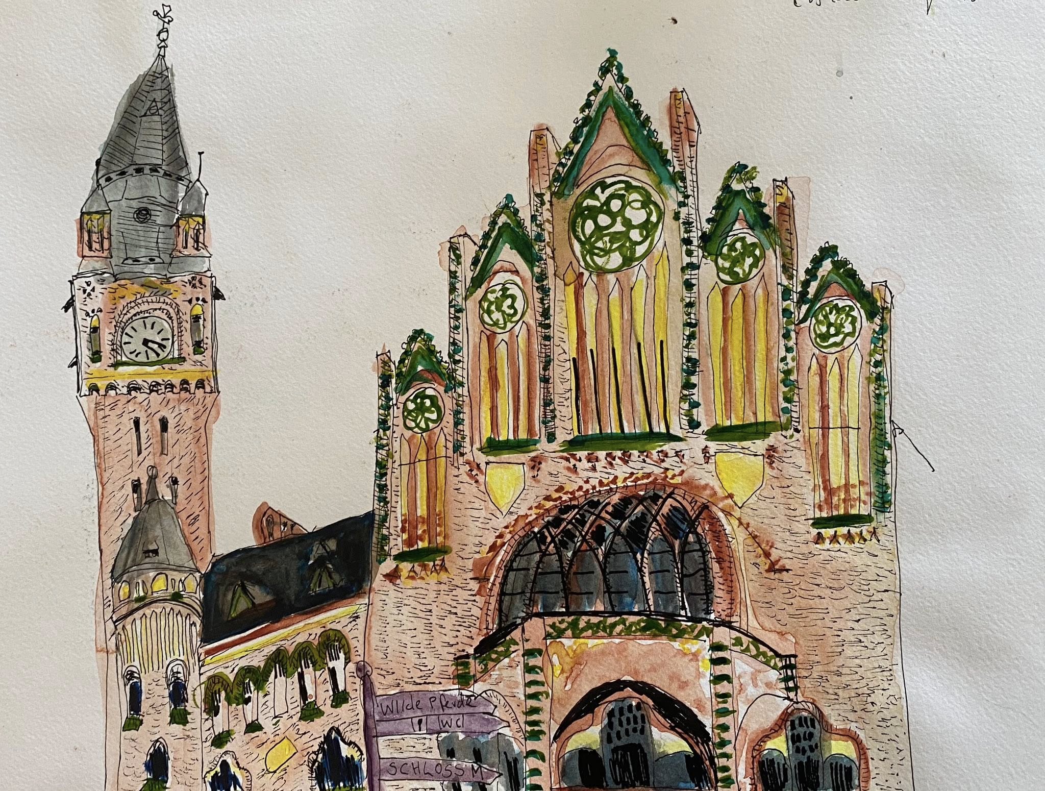 7. Sept. 2025 | Sketching in Köpenick