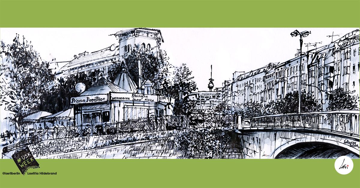 3. Mai 2026 | Zeichnen am Landwehrkanal – rund um Kottbusser Brücke & Admiralbrücke