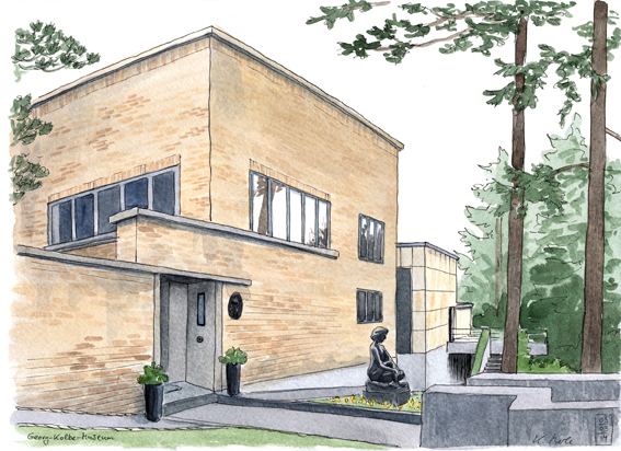 5. Juli 2026 | Zeichnen im Garten des Georg Kolbe Museums