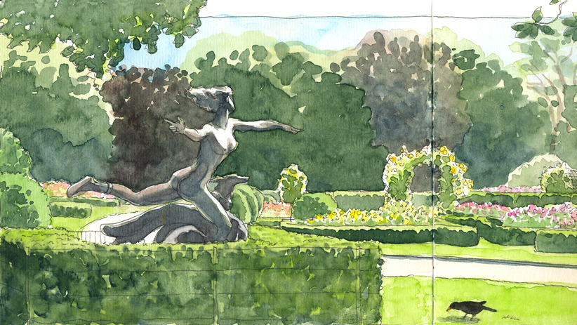 4. Okt. 2026 | Sketchwalk Volkspark Humboldthain bis Behmbrücke